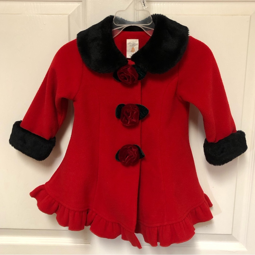 Starting Out Christmas Swing Pea Coat